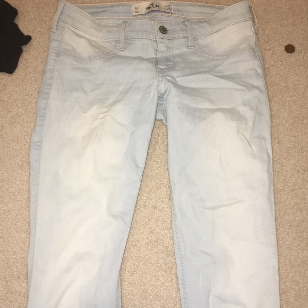 Light wash jeans